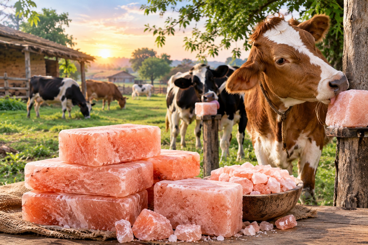 Himalayan Pink Salt animal blocks