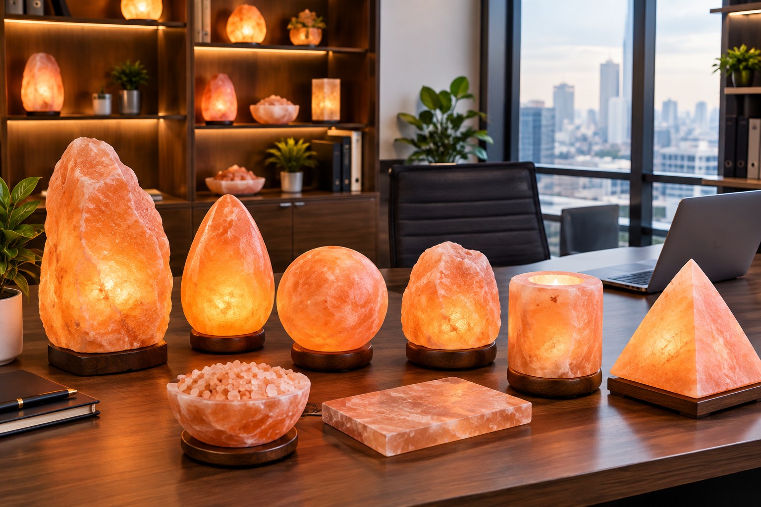 Himalayan salt lamps